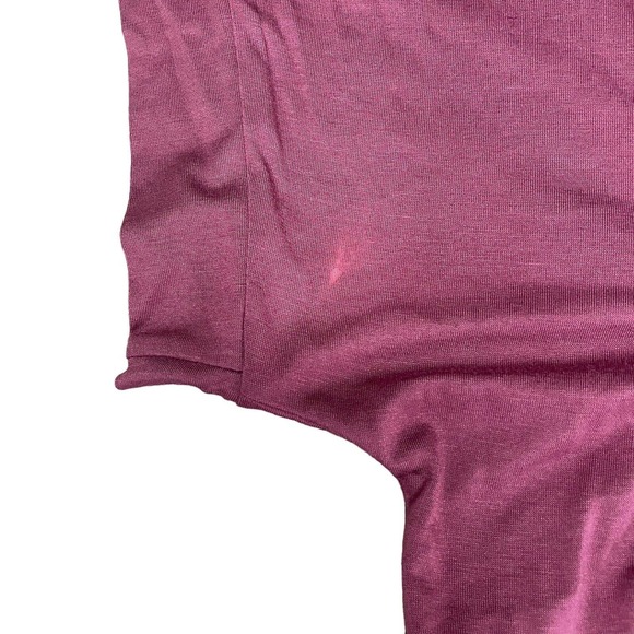 Ella Moss Purple Mini Dress Womens Size Large With Tie Back - Picture 10 of 10